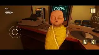 The creepiest game The baby in yellow horror game #baby#babyinyellow#horrorgame #horror #horrorvideo
