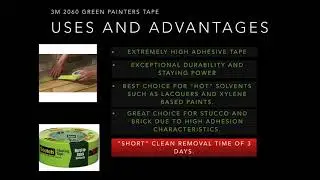 PODCAST #3  2020 2060 & 2090 PAINTERS TAPE REVIEW FROM 3M & FROGTAPE !