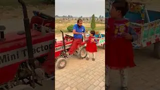 мини-трактор 🚜 тележка