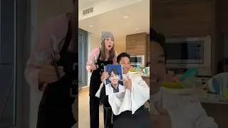 Letting my wife cut my hair 💇&zwj;♂️ #couple #haircut #funny