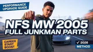 Начните карьеру с полным набором запчастей для металлолома в NFS Most Wanted (2005) &ndash; 2026.