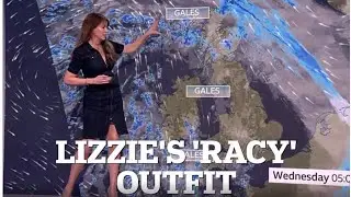 Lizzie Rizzini sparks frenzy over 'racy' outfit on the news
