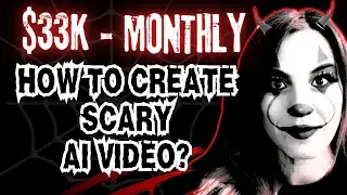 How to Create Scary AI Video?👻Making Money by Telling Horror Stories on Youtube