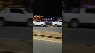 whatsaap night car Status | DHA phase 8🪐 sadaan | bachon Ka vlogger🌜Sajjad resturent / karachi۔