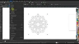 How to Create Motif For Laser Cutting - Wood Door Design in Coreldraw