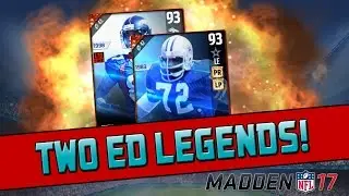 Ed Too Tall Jones & Ed McCaffery! | Madden 17 Ultimate Team - Legend Pack Opening