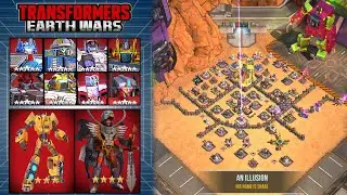 Transformers Earth Wars: Magnaboss/Rook Vs. An Illusion (His Name is Snarl)