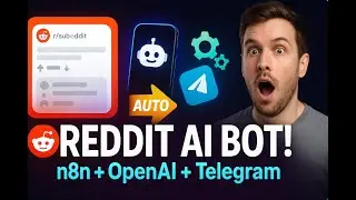 Build Your Own Reddit AI Bot with n8n + OpenAI + Telegram | Automate Reddit Summaries! (Telugu)