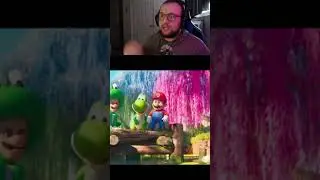 They made Yoshi SO CUTE!! 🥚🐱&zwj;🐉🍄 #Mario #MarioMovie #reactionvideo #Yoshi #FYP