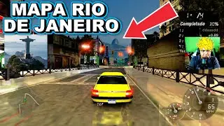 NEED FOR SPEED UNDEGROUND 2 BRASIL MOD RIO DE JANEIRO COM TODOS OS CARROS BRASILEIROS FICOU LINDO D+