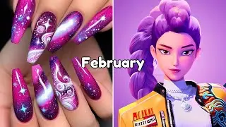 🎂Choose Your Birthday Month and See Your Beautiful Nails Design & K-Pop Demon Hunter Character 💅✨😍