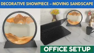 Relax Mind Body | Moving Sand Art | Decorative Showpiece | Unboxing and Review of 3D Moving Sand