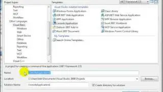 Visual Basic.Net Console App Part1