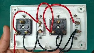 All sockets connection in single switch board 😇 |#electrician 