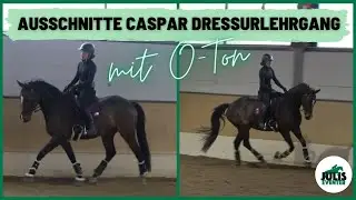 Dressurlehrgang mit O-Ton / Teenager Caspar / Nerven behalten