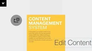 Webydo Tutorial: Content Management System
