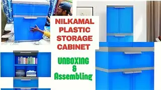 Nilkamal Plastic Storage Cabinet | Unboxing & Assembling #nilkamal #storage #cabinet #assembling #