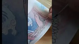 How to Paint with Underglaze Color on Pottery #tutorial #ceramics #painting #pottery #clay