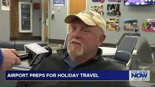 Airport Preps for Holiday Travel