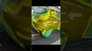 Paint spray #repairing #tips #trickshots #spraypaintart #bodyshop #carpainting #refinish