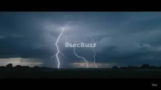 ⚡️Nature's raw power on full display! A stunning lightning strike lights up the horizon &mdash; a