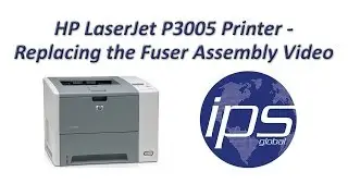 HP P3005 - Replacing the Fuser Assembly Video