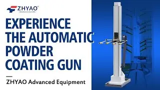 Experience ZHYAO's advanced automatic powder coating gun#automatic  #spraygun