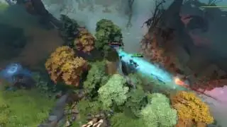 Rubick  Charge of Darkness vs Barathrum- EazyDota