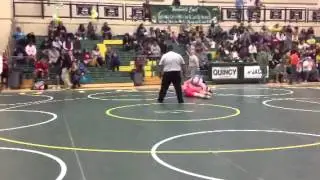 Tanner vs. Brewster at Quincy 1/26/13