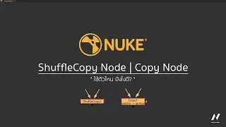 [NUKE TUTORIAL] ShuffleCopy กับ Copy Node 
