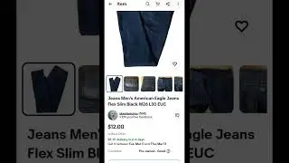 Listings of the day March 18 #listingoftheday #denim #jeans #ebayreseller #mensfashion