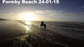 Formby Beach 24 01 14 Vid Music