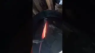 Processo de t&ecirc;mpera de uma faca