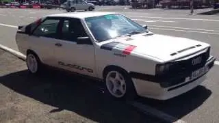 Audi Quattro Sound ! FULL THROTTLE ACCELERATION !