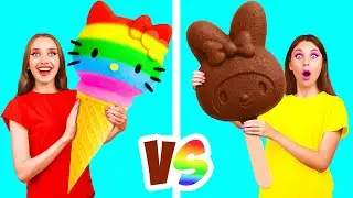 How To Make a Giant Ice Cream Challenge | Kitchen Hacks and Recipes by FUN FOOD