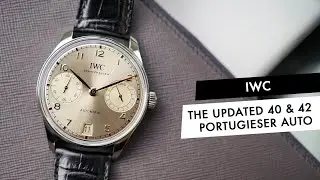 ОБЗОР: IWC Portugieser Automatic 42 и 40 получат более тонкие корпуса и новые цвета в 2024 году