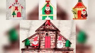 How to make 4 types of Crib | Handmade Christmas Craft Ideas #satisfying #christmas #diy #highlights