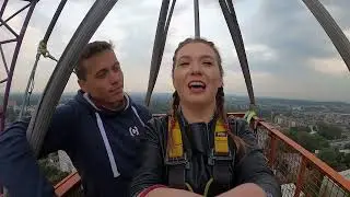 O BOŻE! Popatrzyłam na dół! 😱 Bungee Jumping Kraków