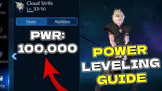 The BEST way to increase your Power in FF7 Ever Crisis