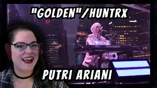 Ариана Путри исполняет песню 