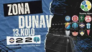 Zona Dunav Sezona 2025/26 13. Kolo FK Sumadija (T) 2:2 FK Jasenica 2017