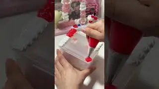 strawberry bunny deco 🍓 | kpop DIY cream whip #decoden #aesthetic #diy #satisfying #handmade #kpop