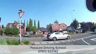 Whittington Road Roundabout turning right onto Spetchley Road.