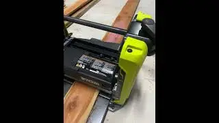 First time using a planer #woodlandmills #ryobi #woodworking #cedar