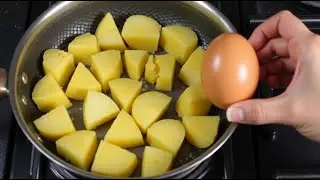 Just mix 3 eggs and potatoes! This dish will impress everyone right away!