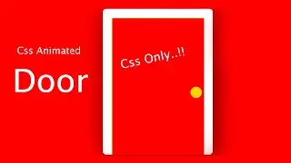 Css Animated Door | Css Hover Effect | @Codes Tutorials