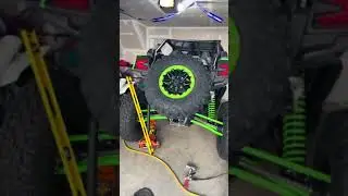 Krx 1000 custom spare tire utv