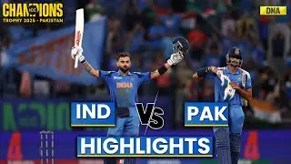 India VS Pakistan Highlights: Virat Kohli Slams 100, IND Beat PAK By 6 Wkts | Ind VS Pak Highlights