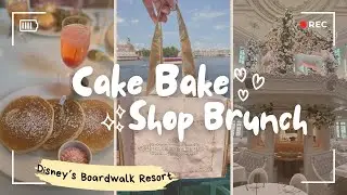 Trying New Restaurants at Disney | Cake Bake Shop Breakfast and Space 220 Lunch
