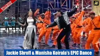 Jackie Shroff & Manisha Koirala&rsquo;s EPIC UNSEEN Dance Battle From The Sets Of Ram Shastra | Flashback